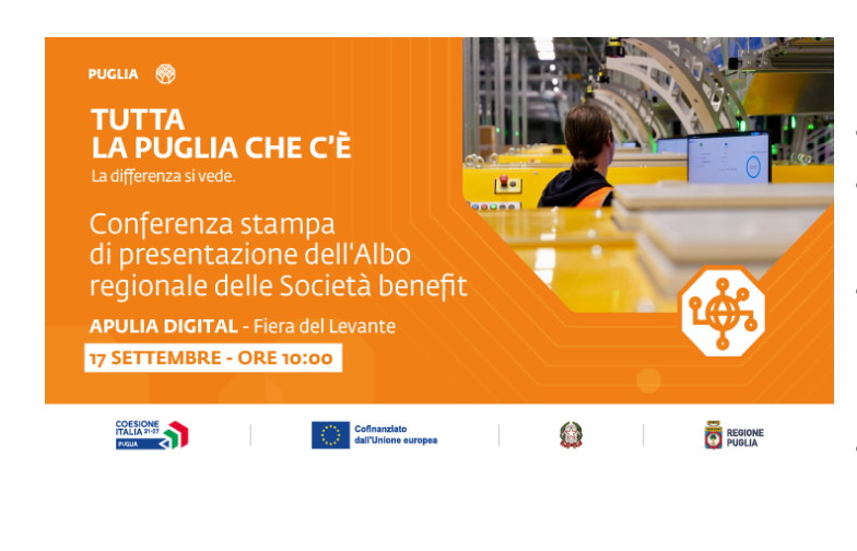 Presentazione Albo regionale Società Benefit