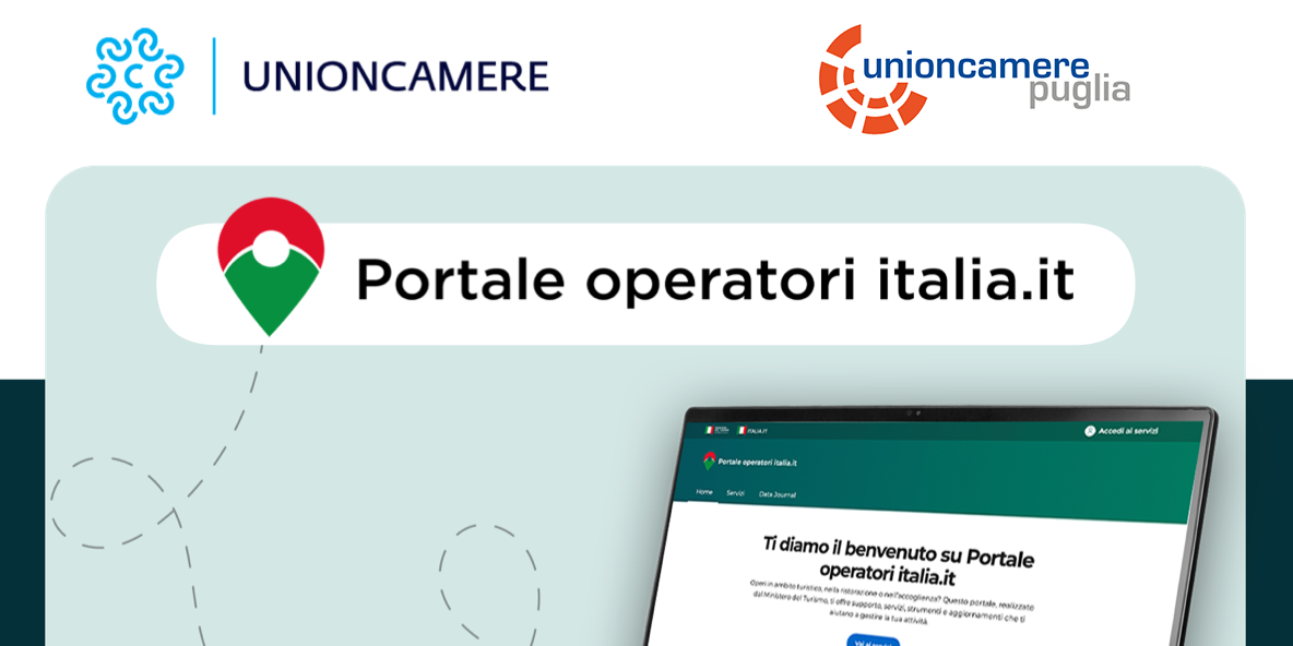 Progetto “Portale operatori italia.it”, online il sito web a sostegno del settore turistico