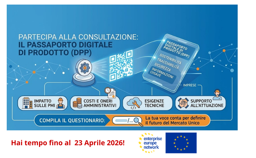 Consultazione UE sul Passaporto Digitale del Prodotto: coinvolte le imprese pugliesi